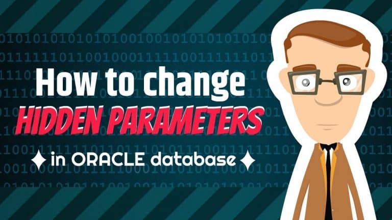 how to change the hidden parameter in oracle